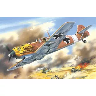ICM Messerschmitt BF 109E-7/Trop WWII 1:72 repülő makett