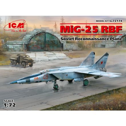 ICM MiG-25 RBF Soviet Reconnaissance Plane makett