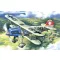 ICM Heinkel He 51A-1 1:72 repülő makett