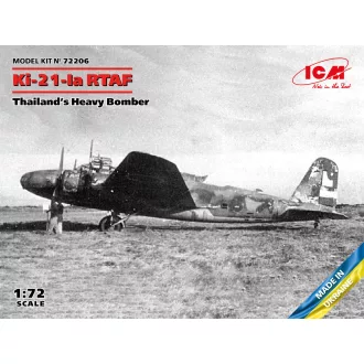   ICM Ki-21-Ia RTAF, Thailand's Heavy Bomber 1:72 repülő makett