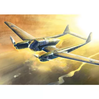   ICM FW 189A-1 WWII German Reconnaissance Plane 1:72 repülő makett