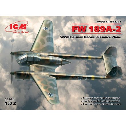 ICM Focke-Wulf FW 189A-2 makett