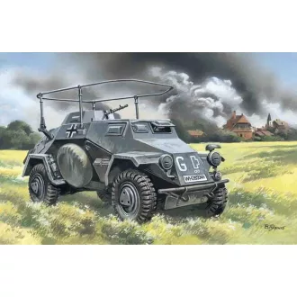 ICM Sd.Kfz. 223 1:72 katonai jármű makett