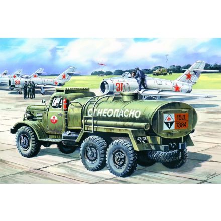 ICM ZIL-157 Soviet fuel truck makett