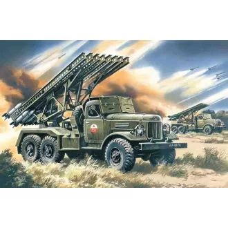   ICM Russischer Raketenwerfer BM-13-16 Katiusha 1:72 harcjármű makett