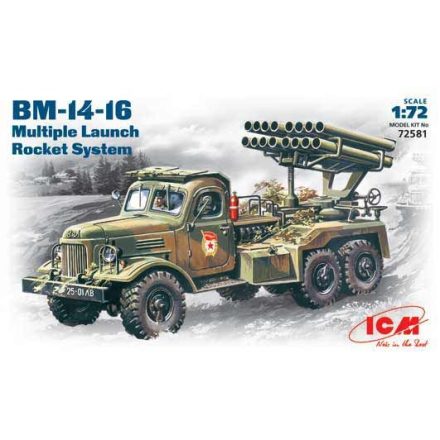 ICM BM-14-16 Katyusha rocket launcher makett