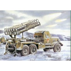 ICM BM-24-12 Soviet Mutiple Launch Rocket System makett