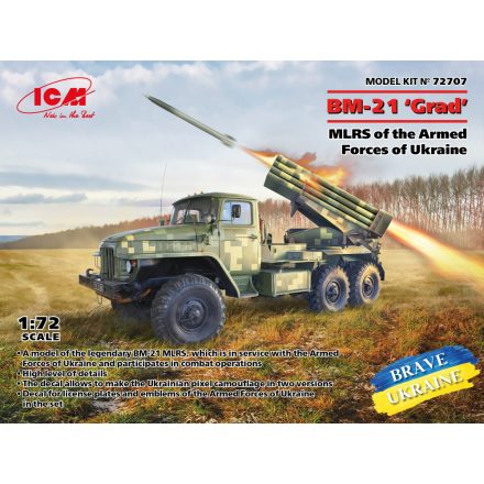 ICM BM-21 Grad, MLRS of the Armed Forces of Ukraine makett