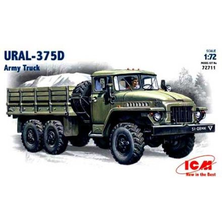 ICM URAL-375 Army Truck makett