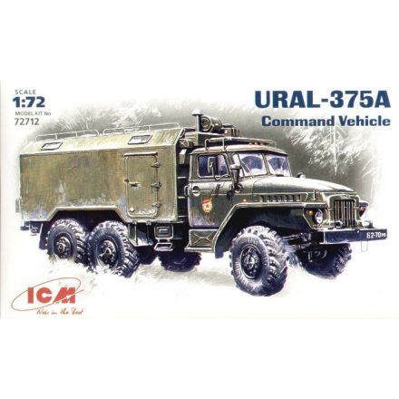 ICM Ural 375A Command Vehicle makett