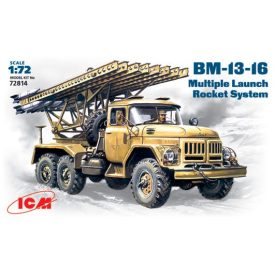 ICM BM-13-16 Mutiple Launch Rocket System makett