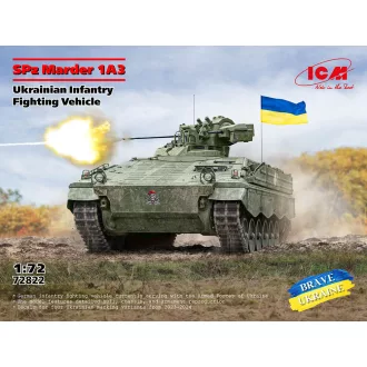   ICM SPz Marder 1A3,Ukrainian Infantry Fighting Vehicle 1:72 harcjármű makett