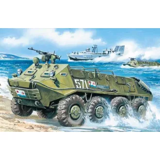  ICM BTR-60 P Bewaffneter Mannschaftstransporter 1:72 harcjármű makett