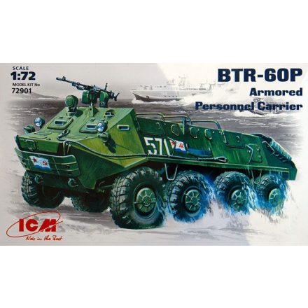 ICM BTR-60P Armored Personnel Carrier makett