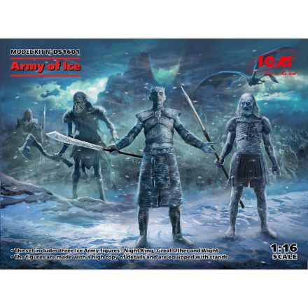 ICM Army of Ice (Night King, Great Other, Wight) makett