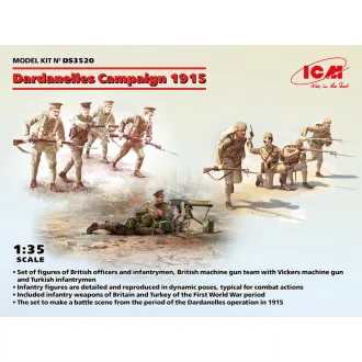 ICM Dardanelles Campaign 1915 1:35 dioráma készlet