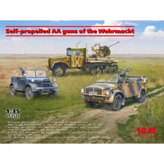   ICM Self-Propelled AA Guns of the Wehrmacht (V3000S / Kfz.70 and Kfz.4) makett