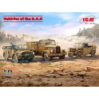 ICM Vehicles of the German DAK makett