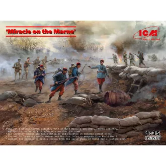 ICM 'Miracle on the Marne' 1:35 figura készlet