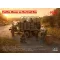ICM Festive Dinner on The Front Line - US WWII Army Kitchen Truck, US Field Stove M1937 with Cooks makett