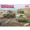 ICM Military vechicles of the Armed Forces of Ukraine (SPz Marder 1A3, URAL-43203, BM-21 'Grad') 1:72 harcjármű makett