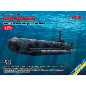   ICM U-Boat Type 'Molch' - WWII German Midget Submarine makett