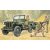 Italeri Willys MB Jeep with Trailer makett