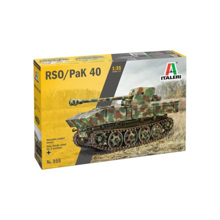 Italeri RSO with PaK 40 makett
