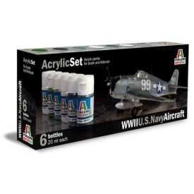 Italeri WWII US Navy Aircraft - Acrylic Set