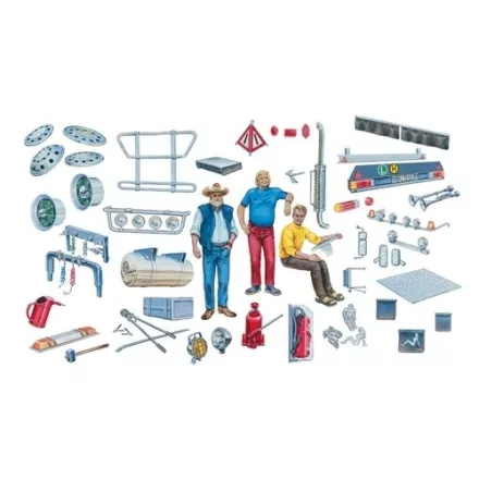 Italeri Truck Accessories makett