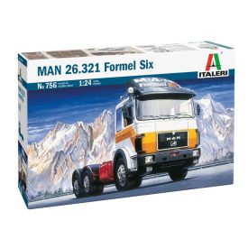 Italeri MAN 26.321 Formel Six makett