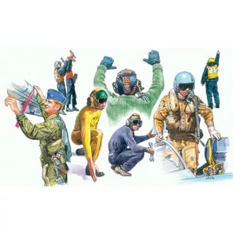 Italeri NATO Pilots and Ground Crews