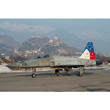 Italeri F-5E SWISS AIR FORCE makett