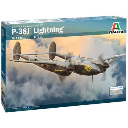 Italeri P-38J Lightning makett