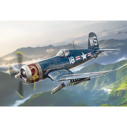 Italeri F4U-4 Corsair - Korean War makett