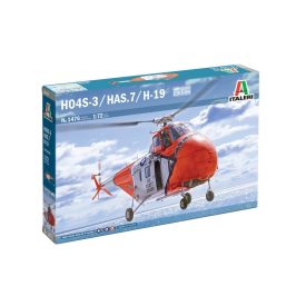   Italeri Sikorsky H04S-3 / H-19 and Westland Whirlwind HAS.7 makett