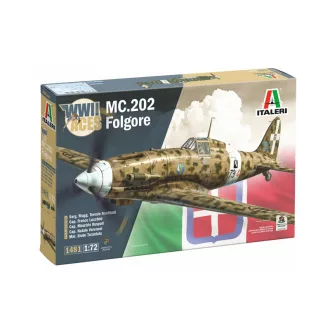   Italeri Macchi MC.202 Flogore "Aces" - 5 Regia Aeronautica Aces Versions makett