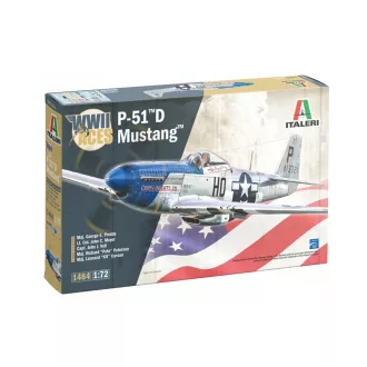 Italeri North American P-51 D Mustang - USAAF Aces makett