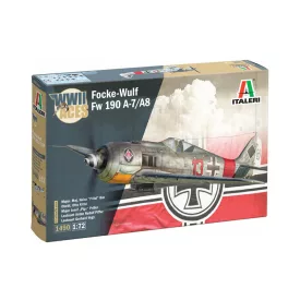   Italeri Focke Wulf Fw-190 A-7 / A-8 Aces - 5 Luftwaffe Aces Version makett