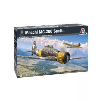 Italeri Macchi MC.200 Saetta makett