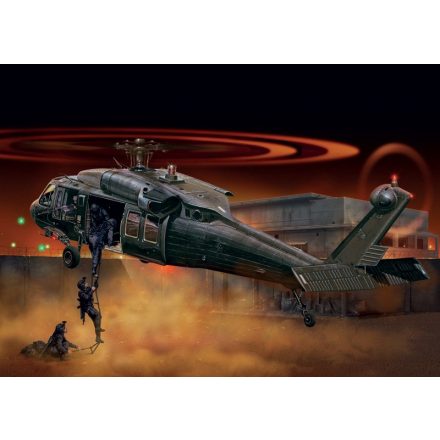Italeri UH-60A Black Hawk Night Raid makett