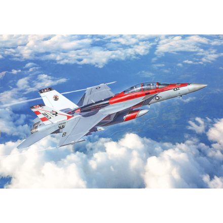 Italeri F/A-18F Super Hornet U.S. Navy Special Colors makett