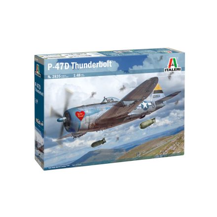 Italeri Republic P-47D Thunderbolt (ETO) makett