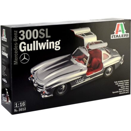 Italeri MERCEDES-BENZ 300 SL GULLWING makett