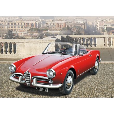 Italeri Alfa Romeo Giuletta Spider 1600 makett