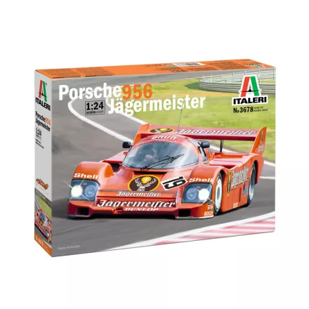 Italeri Porsche 956 Jagermeister makett