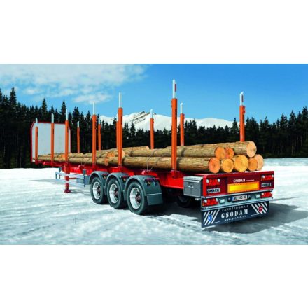 Italeri TIMBER TRAILER makett