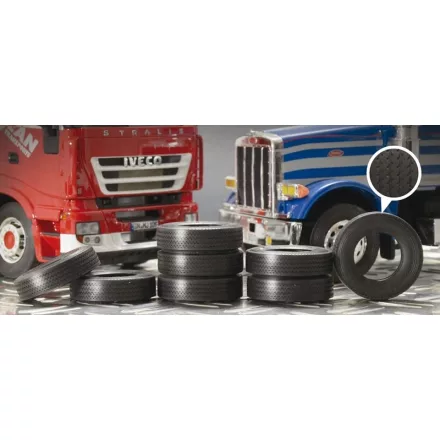 Italeri Truck Rubber Tyres makett
