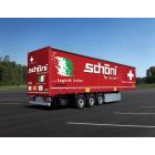 Italeri Schoeni Curtainside Trailer makett