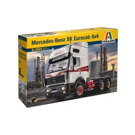 Italeri Mercedes Benz SK Eurocab 6x4 makett